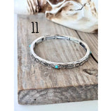 Boho Ranch Shop Western Turquoise Stone Stretch Bracelet 