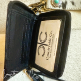 Countryside Co. The Tag Along Checkered Mini Wallet Keychain