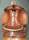 C2721 Ranch Roper 15" Hard Seat Pencil Roll Square Skirt