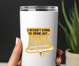 3" Tumbler Horse Sticker / Drink ~ Pitchfork / WATERPROOF