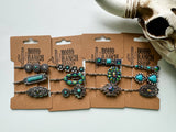 Boho Ranch Shop Western Hair Pin 3 Piece Set Bling Bobby Pin