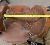 Used Bighorn Cordura Trail Saddle 17" Medium