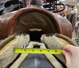 Used Bighorn Cordura Trail Saddle 17" Medium