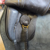 Used Hulsebos "CC SO" Dressage Saddle - 18" MW