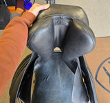 Used Hulsebos "CC SO" Dressage Saddle - 18" MW