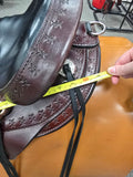 Used Circle Y Alabama Gaited Flex Tree Trail Saddle - 15" Wide