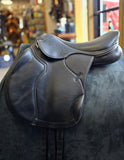 Used Cavaletti Monoflap Eventing Saddle - 18" Interchangeable Gullet