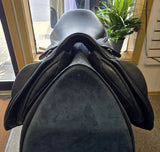 Used Cavaletti Monoflap Eventing Saddle - 18" Interchangeable Gullet