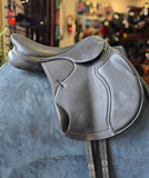 Used Cavaletti Monoflap Eventing Saddle - 18" Interchangeable Gullet