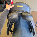 Used Revere Dressage Saddle - 17.5" XW