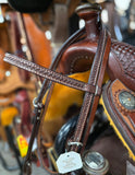 Billy Cook Brow Headstall Basket Weave Tool
