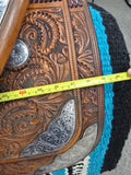 Used Champion Show Saddle w/ Sterling Silver