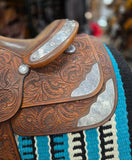 Used Champion Show Saddle w/ Sterling Silver