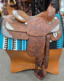 Used Champion Show Saddle w/ Sterling Silver