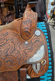 Used Champion Show Saddle w/ Sterling Silver