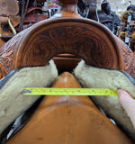 Used Champion Show Saddle w/ Sterling Silver