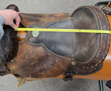 Used Double J Pozzi Pro Barrel Racer w/ Spots - 15.5" Standard