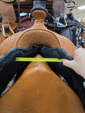 Used Mechanics in Motion Mark Shaffer Show Saddle - 17" Medium