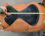 Used Mechanics in Motion Mark Shaffer Show Saddle - 17" Medium