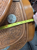 Used Mechanics in Motion Mark Shaffer Show Saddle - 17" Medium