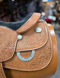 Used Mechanics in Motion Mark Shaffer Show Saddle - 17" Medium