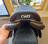 Used CWD 2Gs S32 Mademoiselle Jump Saddle - 17" Medium