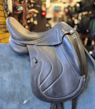Used CWD SE37 Dressage Monoflap Saddle - 17" Medium