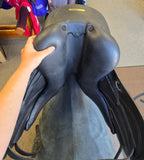 Used CWD SE37 Dressage Monoflap Saddle - 17" Medium