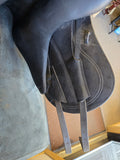Used CWD SE37 Dressage Monoflap Saddle - 17" Medium