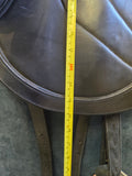 Used CWD SE37 Dressage Monoflap Saddle - 17" Medium