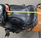 Used Imus 4 Beat Gaited Saddle - 16" Standard Flex Tree