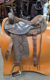 Used Bighorn Cordura Pleasure 102 Saddle - 15" Medium