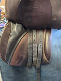 Used Stubben Roxanne Close Contact - 16.5" 31cm (Wide)