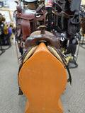Used Bighorn Cordura Haflinger Saddle - 17" Extra Wide