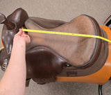 Used Bighorn Cordura Haflinger Saddle - 17" Extra Wide