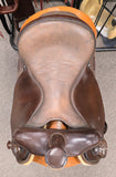 Used Bighorn Cordura Haflinger Saddle - 17" Extra Wide