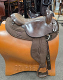 Used Bighorn Cordura Haflinger Saddle - 17" Extra Wide