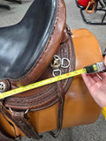 Used David Lofstrom Tack Room Too Light Weight Trail - 16.5" Medium