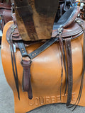 Used David Lofstrom Tack Room Too Light Weight Trail - 16.5" Medium