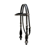 Weaver Leather Back in Black Browband Headstall