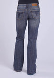 Tin Haul Navy Longhorn Womens Jean