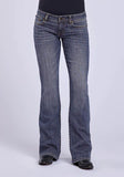 Tin Haul Navy Longhorn Womens Jean