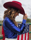 Cowgirl Tuff Company Pullover Button Up