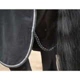 Weatherbeeta Anti-Static Fleece Cooler Standard Neck - Black/Silver