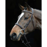 Collegiate Comfort Crown Padded Raised Cavesson Bridle