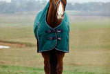 WeatherBeeta ComFiTec Plus Dynamic Turnout - High Neck - Forest Green / Navy (220g)