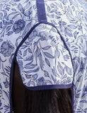 Weatherbeeta ComFiTec Limited Edition Fly Sheet Combo - White/Navy Floral Print