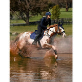 Weatherbeeta Suede Elite Air-Tec Jump Shaped Saddle Pad