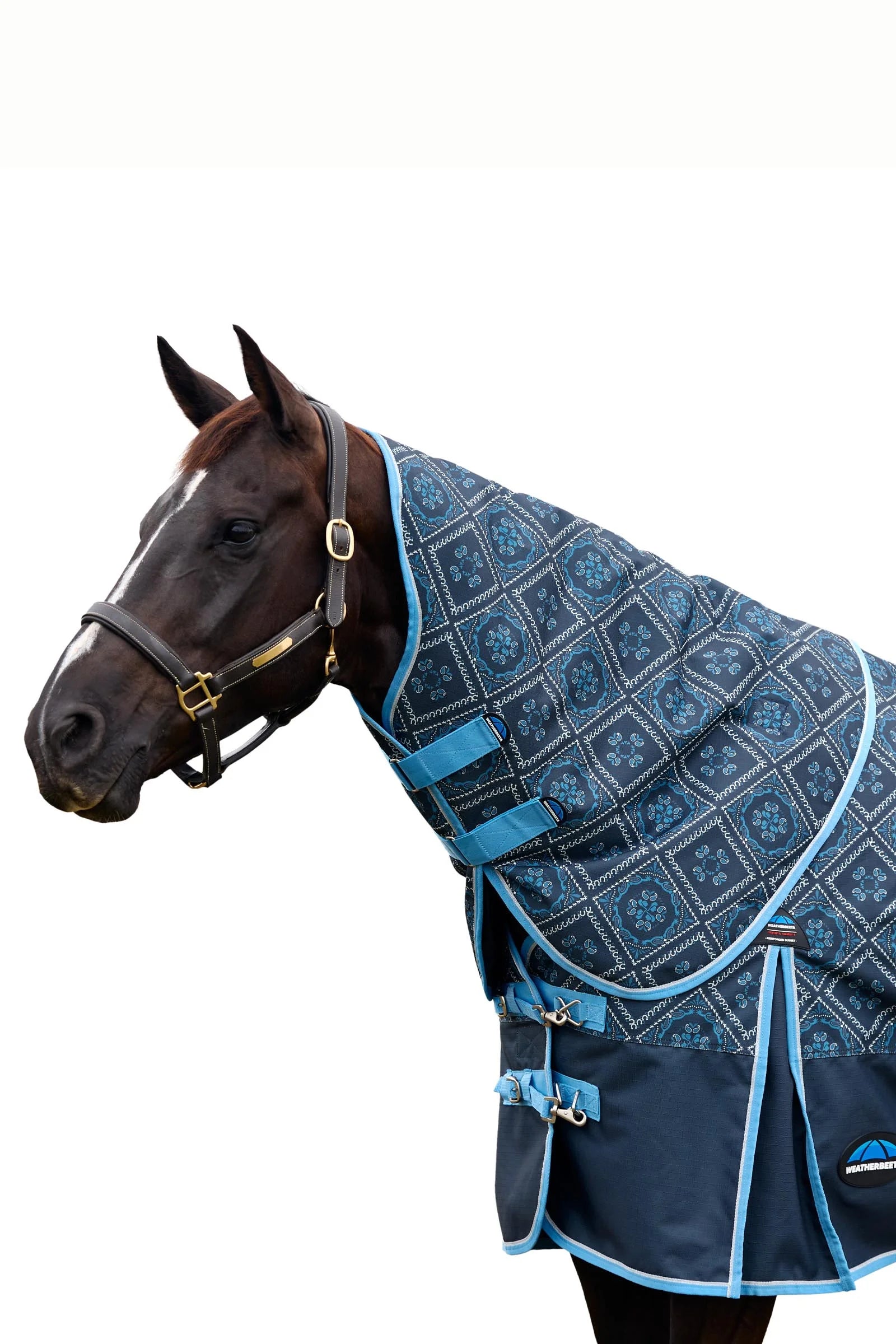 WeatherBeeta ComFiTec Heritage Turnout Neck Cover 220G Paisley Print