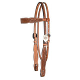 Circle Y Dawson Shaped Brow Headstall